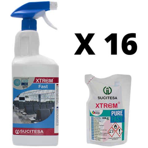 LIMPIADOR MULTIUSOS XTREM PURE FAST PACK 16U