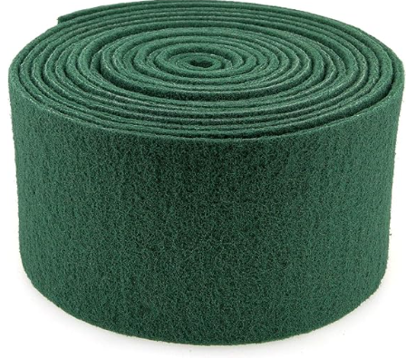 ROLLO ESTROPAJO ABRASIVO VERDE (15cm x 6mt)